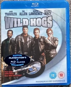 WILD HOGS (2007) (Rare UK Blu Ray, Tim Allen, John Travolta, Walt Becker) - Imagen 1 de 1