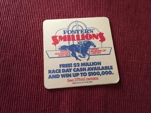 Collectable drink coasters-FOSTERS $MILLION$ - NEW PERFECT CONDITION.    - Imagen 1 de 4