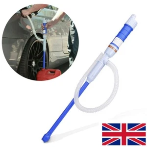 Electric Liquid Transfer Pump Portable Battery Operated Water Fuel Siphon Pump - Picture 1 of 12