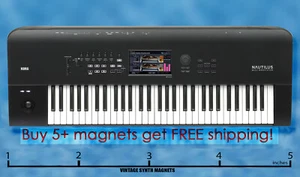 KORG KROME EX NAUTILUS 61 73 88 Kross 2 KINGkorg SYNTH imán refrigerador - Imagen 1 de 33