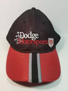 Mütze Kappe Dodge Motorsport rot/schwarz Erwachsene Strapback Rennwagen Händler Flagge - Bild 1 von 7