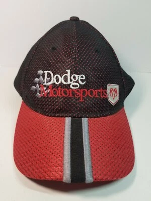 Dodge Motorsports Rojo/Negro Adulto Correa Gorra Carreras Coche Concesionario Bandera Foto 1 de 4