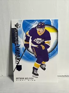 2020-21 SP Retail - Rookie Authentics Blue #104 Arthur Kaliyev (RC) - Picture 1 of 2