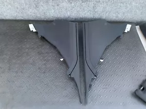 ✔LEXUS 14-19 IS200T IS350 INTERIOR RIGHT & LEFT C PILLAR TRIM SET 21K OEM - Foto 1 di 5