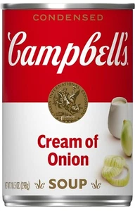 (2 Pack) Campbell's Condensed Cream of Onion Soup, Vegetarian, 10.5 Ounce - Picture 1 of 6