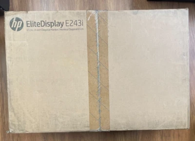 New HP EliteDisplay E243i 24-inch 24" Monitor 1FH49AA#ABA - Image 1 of 2