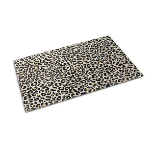 Sauberlaufmatte Teppich Läufer Fußmatte Outdoor Türmatte Leopardenmuster 60x40 - Bild 1 von 10