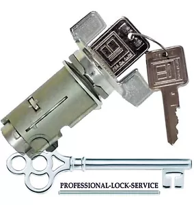 Chevy S10 GMC S15 Sonoma Pickup 82-94 Ignition Key Switch Lock Cylinder 2 Keys - Bild 1 von 1