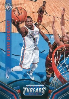 Kevin Durant 2014-15 Panini Threads NBA Base Card #105 Oklahoma City Thunder - Image 1 of 2