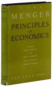 Principles of Economics ~ CARL MENGER ~ First Edition in English ~ 1st ~ 1950 - Bild 1 von 7