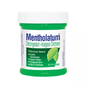 Pomada analgésica descongestionante mentolatum ~ 85 g ~ ¡EXP 2028!!! - Imagen 1 de 1