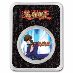 2022 Niue 1 oz Colorized Ag $2 Yu-Gi-Oh! - Seto Kaiba, In TEP - Picture 1 of 1