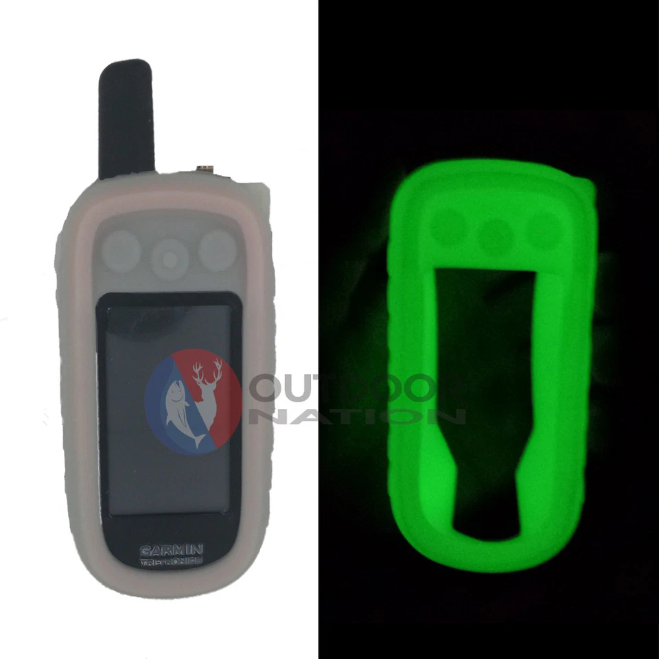 Cubierta protectora de silicona blanca súper brillante Garmin Alpha 100  Foto 1 de 1