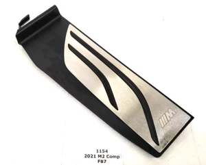 ✅ 12-18 OEM BMW F30 F32 F36 F82 F87 M2 M3 M4 M SPORT Foot Rest Kick Dead Pedal - Picture 1 of 12