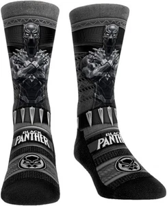 🖤 Calcetines Black Panther Crew - Ropa de superhéroe Marvel 🖤 - Imagen 1 de 1