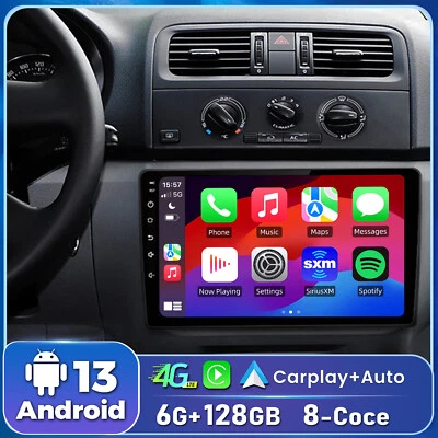6+128G Carplay Android 13 Für Skoda Fabia II 2008-2013 Autoradio GPS Nai DAB SWC - Bild 1 von 4