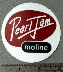 Pearl Jam Decal Sticker Slap 3" Moline 2014 - Picture 1 of 1