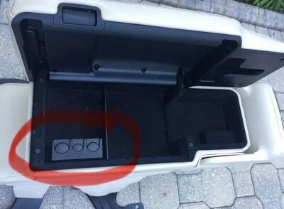 Lincoln Town Car 2003-2011 consola central compartimento organizador de monedas OEM Foto 1 de 4