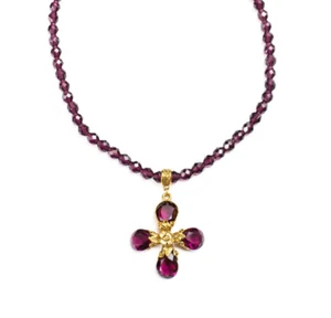 Collar colgante en tono dorado de antigüedades nuevo con etiqueta 18" precio de venta sugerido por el fabricante $75.00 - Imagen 1 de 4