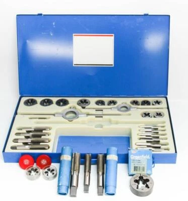 Greenfield Tap & Die Set Hardened Steel Gewindewerkzeuge Lot of 30 (5884) - Image 1 of 4