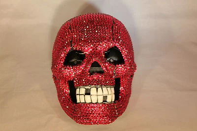 Rhinestone Skull Telephone with Bling in Hot Pink Unique Design  N 301 - Image 1 of 4