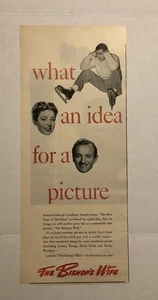 Vintage Cary Grant The Bishop’s Wife Film Magazin Anzeige 0C25 - Bild 1 von 3