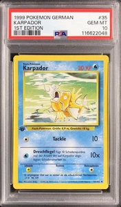 Karpador 35/102 - Basis-Set - 1. Edition - PSA 10 - Pokémon - Picture 1 of 4