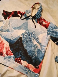 TRUKFIT Mountain Range Pullover Hoodie Men's Size 3XL Skater Convertible - Picture 1 of 11