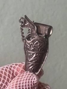"Funda de pistola vintage Bolo Clip 2"" Western Southwestern años 70" - Imagen 1 de 9