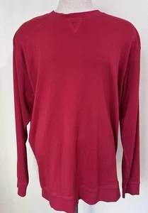 Peter Millar 2XL Red Cotton Crew Neck Pullover Sweatshirt - Picture 1 of 5