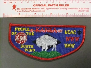 Boy Scout OA 198 Kansa flap 0812PP - Picture 1 of 1