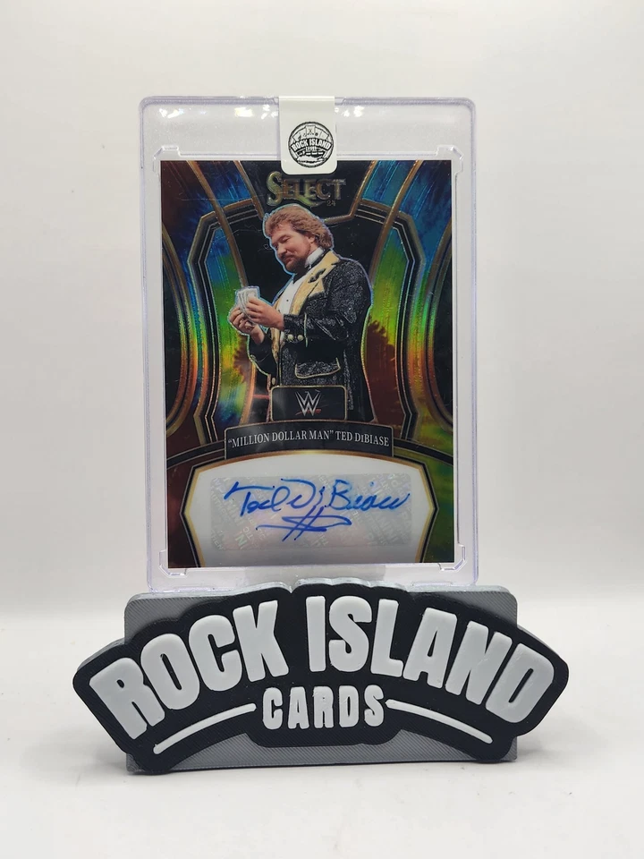 'Million Dollar Man' Ted DiBiase 2024 Panini Select WWE #LS-MDM Tie-Dye 02/25 - Image 1 of 2