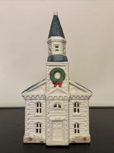 Vintage Colonial America Collection beleuchtete Weihnachtsdörfer Haus Zubehör 1989 - Bild 1 von 12