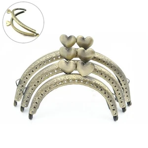 Vintage Purse Clasp Frame Metal Purse Frame Bag Hardware Bag Clasps  Bag Making - Picture 1 of 10