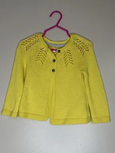 Baby Boden gelbe Strickjacke Pullover 6-12M - Bild 1 von 3