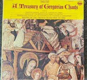 Vintage 4 LP Box Set A Treasury of Gregorian Chants Everest 1967 Unopened - Picture 1 of 2