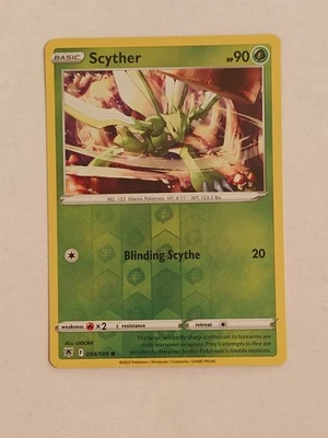 Pokémon TCG Scyther 004/189  Reverse Holo NM - Image 1 of 2