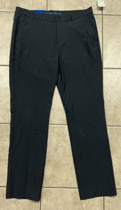English Laundry Pants Mens 34x32 Black Performance Tech Chino Nylon Stretch NWT - Picture 1 of 8