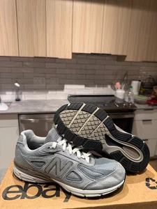 New Balance 990V4 Gris - Niños Talla 6.5 / Mujer’s 8 - KJ990GLG - Imagen 1 de 8
