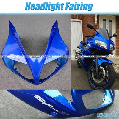 Fitfor 铃木 SV650 SV1000 S 2003 - 2011 前上鼻顶整流塑料罩 — 第 1/3 张图片