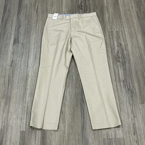 J. Crew Slim Fit Bedford Chino Pants Straight Leg Beige Men's 31x30 New W/ Tags - Picture 1 of 10
