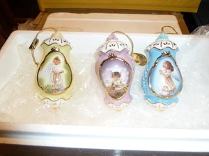 Bradford Editions Heavenly Heirloom Messengers Ornaments Angels, BOX - Bild 1 von 3