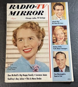 Radio-TV Spiegel (Aug. 1952, V. 38, #3) (Johnnie Ray, Julius La Rosa, Valentino) - Bild 1 von 23