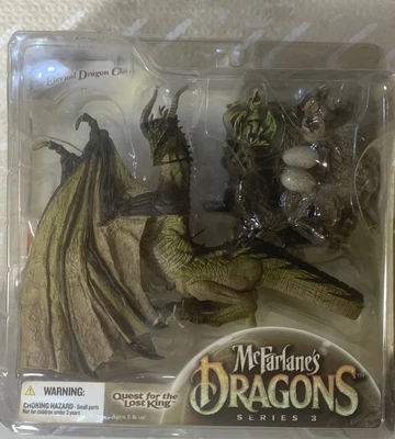 Figura Bebé McFarlane's Dragons Serie 3 Clan Eterno 2006 Quest Lost King Spawn Foto 1 de 4