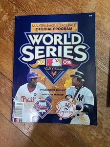 2009 MLB World Series Program Magazine Plus ALCS 2009 Official Program - Picture 1 of 2