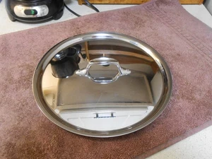 ALL-CLAD Lid (10 3/4" O.D.) Stainless VERY CLEAN & SHINY! - Picture 1 of 3