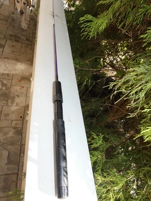 Shakespeare Purple SP 46F-2M Medium Action 2 Pc 4 1/2 Ft Spinning Fishing Rod - Image 1 of 4