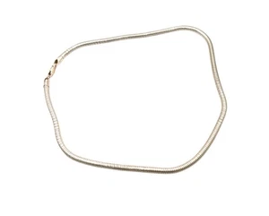 Vintage Milor Italy Sterling Silver .925 Snake Chain Necklace – 17" – 28g - Picture 1 of 11