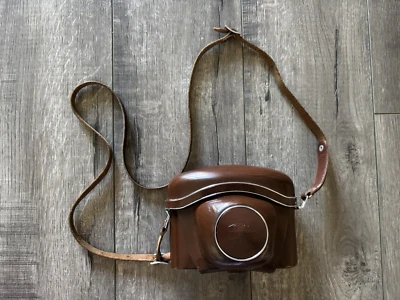 Estuche de cuero duro para cámara Zeiss Ikon AG marrón 23.7525 Alemania Foto 1 de 4