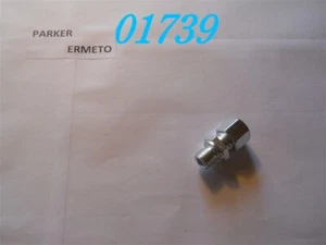 PARKER ERMETO  GERADE EINSCHRAUBVERSCHRAUBUNG  GE 10-PL 1/4" PLR - Bild 1 von 3